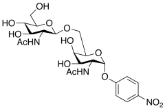 4-Nitrophenyl 2-Acetamido-2-deoxy-(6-O-2-acetamido-2-deoxy-&beta;-D-glucopyranosyl)-&