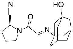 (S)-1-((E)-2-(((1r,3R,5R,7S)-3-Hydroxyadamantan-1-yl)imino)acetyl)pyrrolidine-2-carbonitri