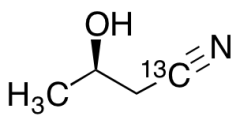 (3R)-3-Hydroxybutanenitrile-13C