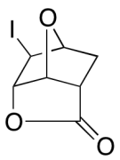 6-Hydroxy-5-iodo-7-oxabicyclo[2.2.1]heptane-2-carboxylic Acid &gamma;-Lactone