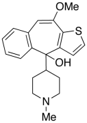 4-Hydroxy-9,10-dehydro-10-methoxy Ketotifen