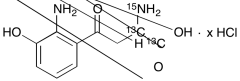 rac 3-Hydroxy Kynurenine-13C2,15N Hydrochloride Salt