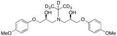 (S)-1-(((R)-2-Hydroxy-3-(4-methoxyphenoxy)propyl)(isopropyl)amino)-3-(4-methoxyphenoxy)pro