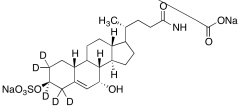 N-[(3&beta;,7&alpha;)-7-Hydroxy-24-oxo-3-(sulfooxy)chol-5-en-24-yl]glycine-d5 Diso