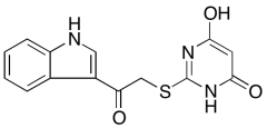 6-Hydroxy-2-[[2-(1H-indol-3-yl)-2-oxoethyl]thio]-4(3H)-pyrimidinone