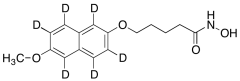 N-Hydroxy-5-(4-methoxyphenoxy)pentanamide-d4