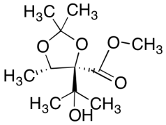 (4R-)-4-(1-Hydroxy-1-methylethyl)-2,2,5-trimethyl-1,3-dioxolane-4-carboxylic Acid Methyl E