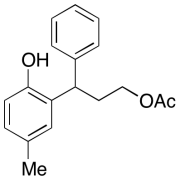 3-(2-Hydroxy-5-methylphenyl)-3-phenylpropyl Acetate (Tolterodine Impurity)