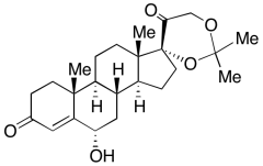 (6&alpha;)-6-Hydroxy-17,21-[(1-methylethylidene)bis(oxy)]-pregn-4-ene-3,20-dione