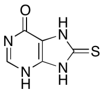 6-Hydroxy-8-mercaptopurine