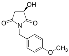 (3R)​-3-​Hydroxy-​1-​[(4-​methoxyphenyl)​methyl]​-2,​5-​pyrrolidinedione