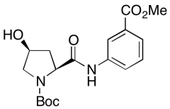 (2S,4S)-4-Hydroxy-2-((3-(methoxycarbonyl)phenyl)carbamoyl)pyrrolidine-1-carboxylic Acid te