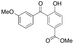 4-Hydroxy-3-(3-methoxybenzoyl)benzoic Acid Methyl Ester