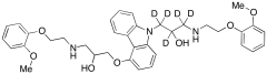 N-2-Hydroxy-3-[[2-(methoxyphenoxy)ethyl]amine Carvedilol-d5
