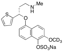 5-Hydroxy-6-methoxy-d3 Duloxetine Sulfate Sodium Salt