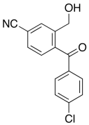 2-Hydroxymethyl-4-cyano-4&rsquo;-chloro-benzophenone