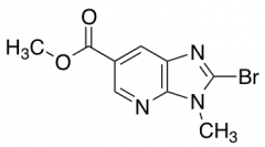 Methyl 2-Bromo-3-methyl-3H-imidazo[4,5-b]pyridine-6-carboxylate