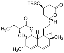 6(R)-{2-[8(S)-2-Methyl-d3-butyryloxy-2(S),6(R)-dimethyl-1,2,6,7,8,8d(R)-hexahydro-1(S)-nap