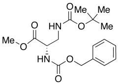 Methyl 2-(S)-[N-Carbobenzyloxy]amino-3-[N-tert-butyloxycarbonyl]aminopropionate