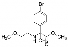 methyl 2-(4-bromophenyl)-2-[(2-methoxyethyl)amino]propanoate