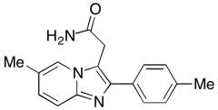 6-Methyl-2-(4-methylphenyl)imidazo[1,2-a]pyridine-3-acetamide