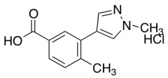 4-Methyl-3-(1-methyl-1H-pyrazol-4-yl)benzoic Acid Hydrochloride