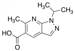 6-methyl-1-(propan-2-yl)-1H-pyrazolo[3,4-b]pyridine-5-carboxylic Acid