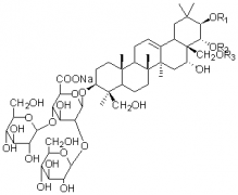 七叶皂苷钠（主要四个皂苷）