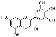没食子儿茶素（棓儿茶酸;没食子酰儿茶素）对照品