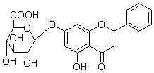 白杨素-7-O-葡萄糖醛酸苷对照品